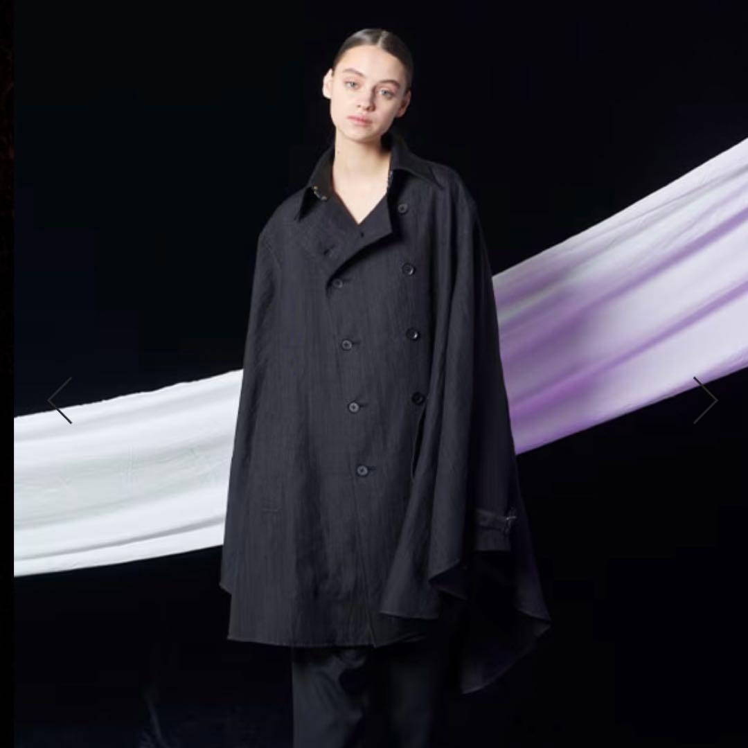 Ground Y×鬼滅の刃　ヨウジヤマモト　煉獄杏寿郎　リバーシブルケープコート