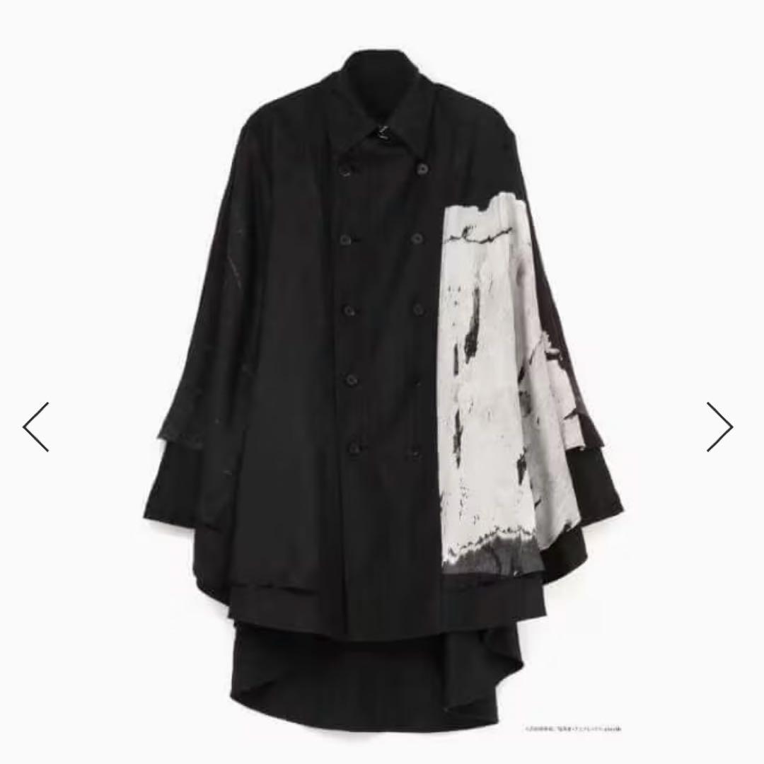 Ground Y×鬼滅の刃　ヨウジヤマモト　煉獄杏寿郎　リバーシブルケープコート