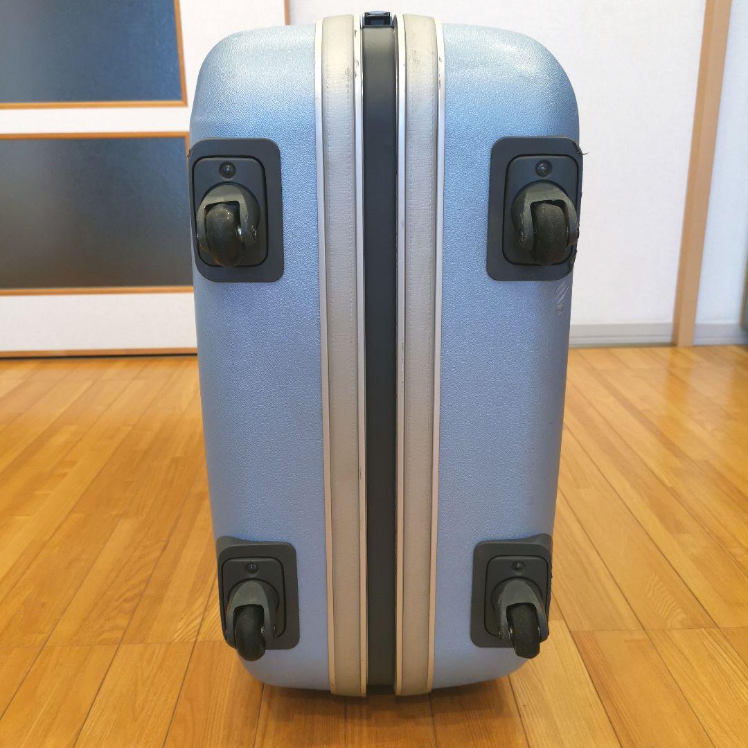 廃盤 サムソナイト シルエットMV 97L スーツケース 大容量 クリアブルー