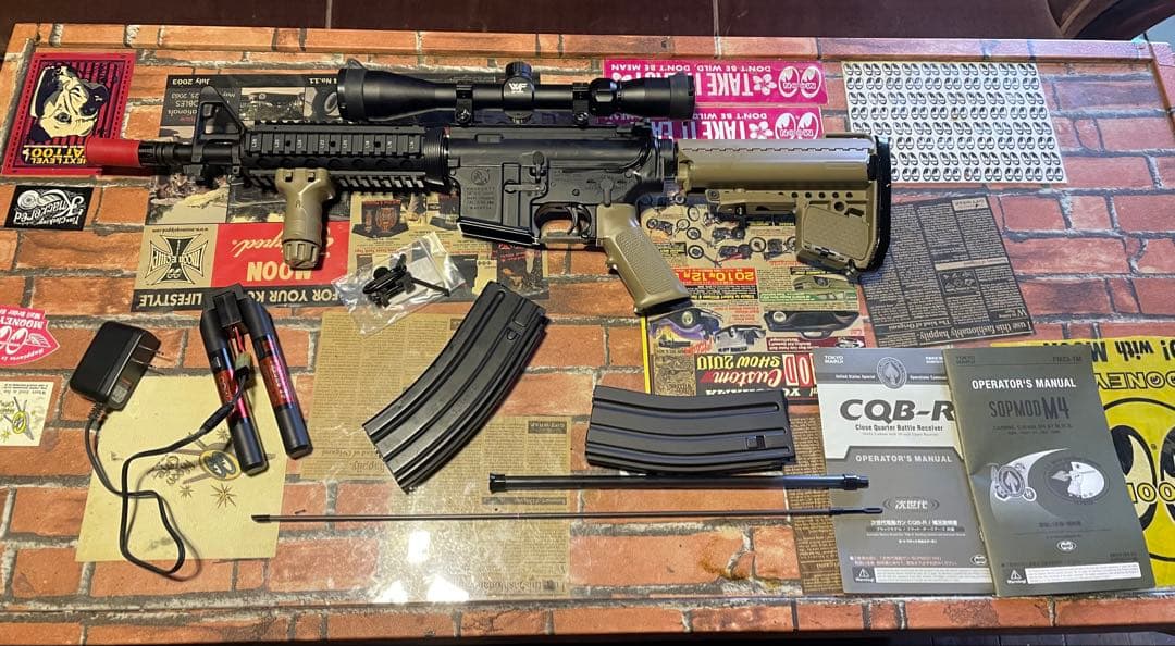 次世代電動ガンSOPMODM4CQB-R セット(中古)