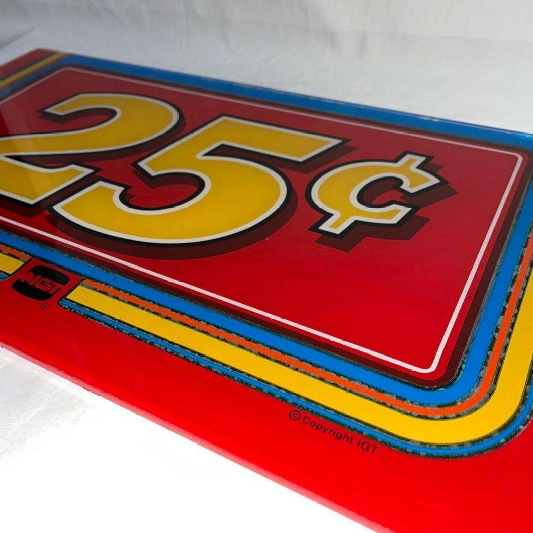 IGT社製スロットマシンのフロントパネル