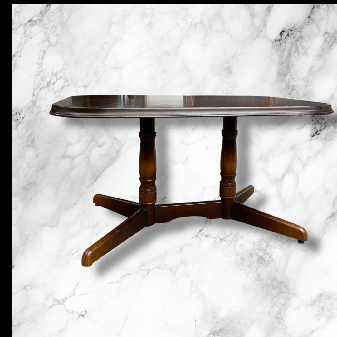 キツツキ 飛騨産業 ダイニングテーブル ダークブラウン 机 テーブル