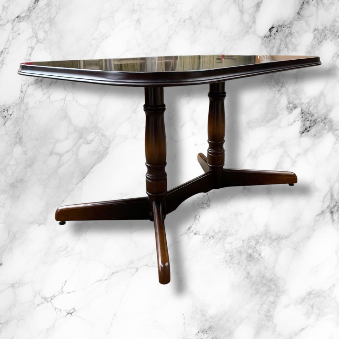 キツツキ 飛騨産業 ダイニングテーブル ダークブラウン 机 テーブル