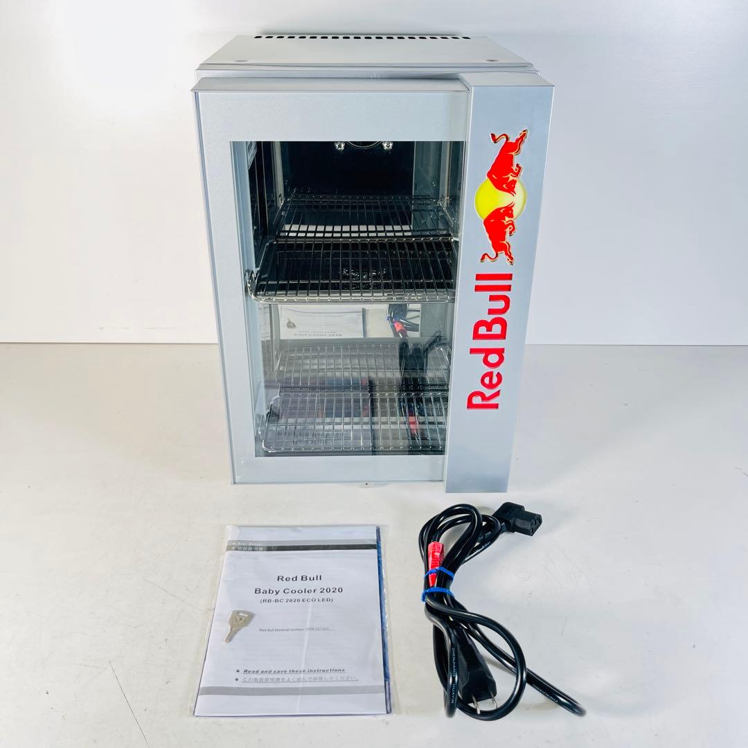 【ほぼ未使用】【希少非売品】Red Bull 冷蔵庫 小型冷蔵庫 ショーケース