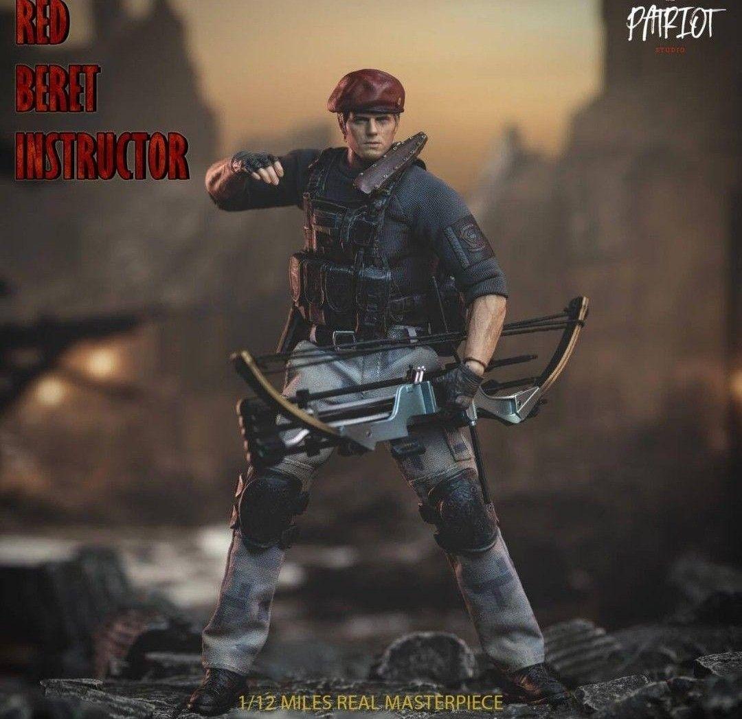 新品　1/12　クラウザー　アクションフィギュア　バイオハザード