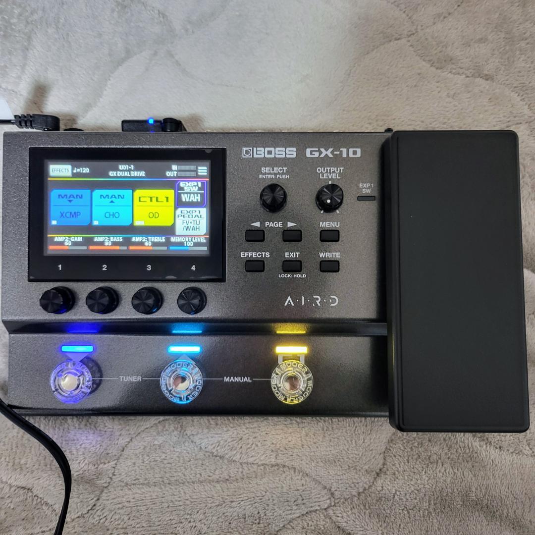 BOSS GX-10 ＋ BT-DUAL　ギターエフェクター