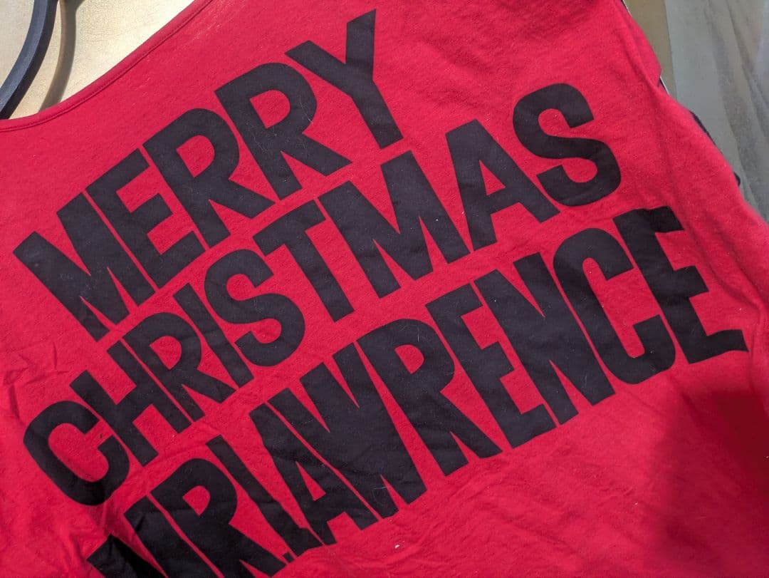 「大島ギャング/戦場のメリークリスマス」ヴィンテージTシャツ　山本寛斎デザイン