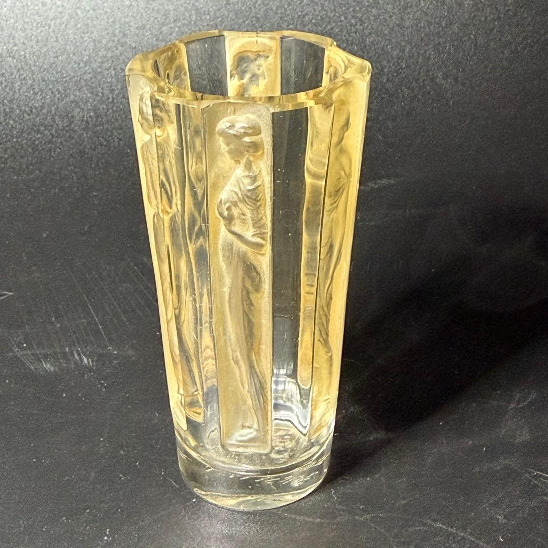 ふ*子様 ルネ・ラリック　6人の肖像 ゴブレット　ガラス　工芸品　アンティーク