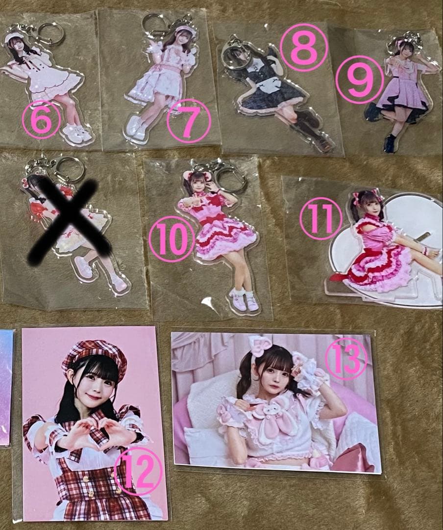 恋星はるか アクキー アクスタ のんふぃく ギルギル