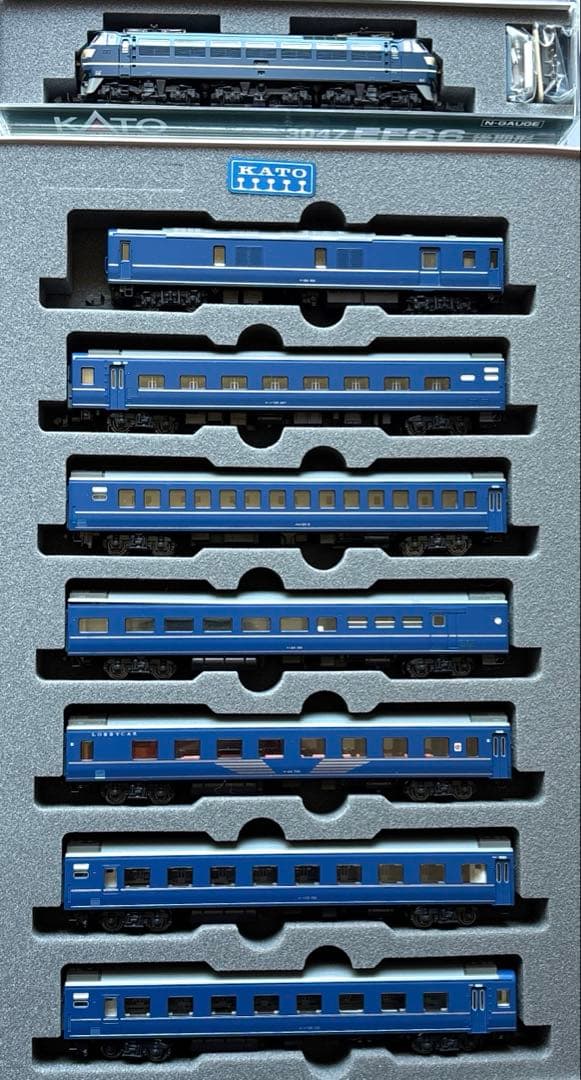 EF66➕24系寝台列車7両