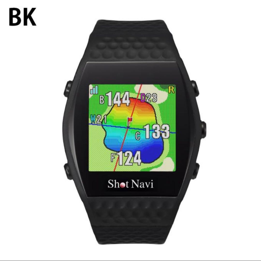 ShotNavi INFINITY ゴルフ GPSウォッチ ブラック
