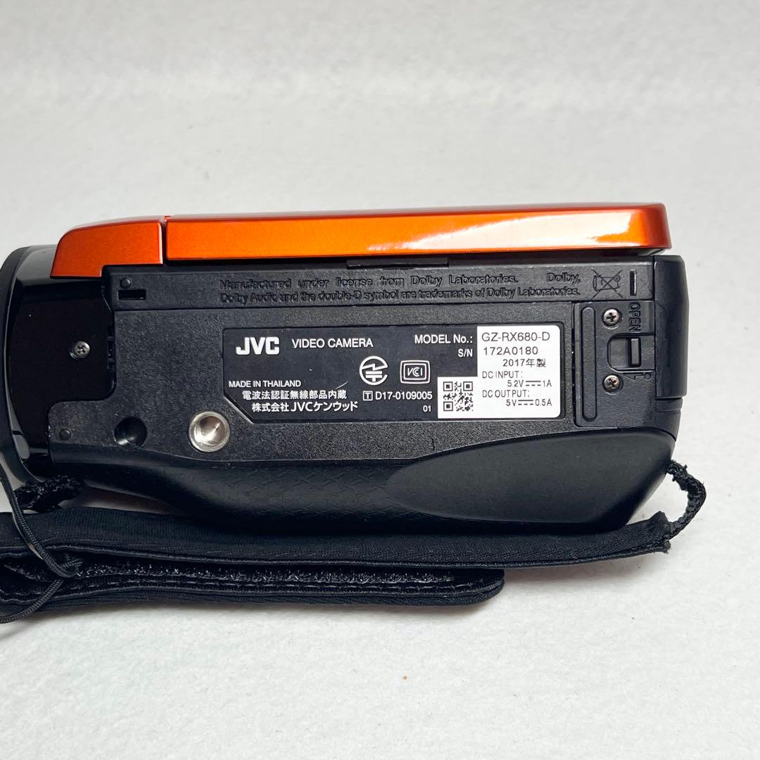 【動作品 良品】JVC GZ-RX680 ビデオカメラ 動作確認済