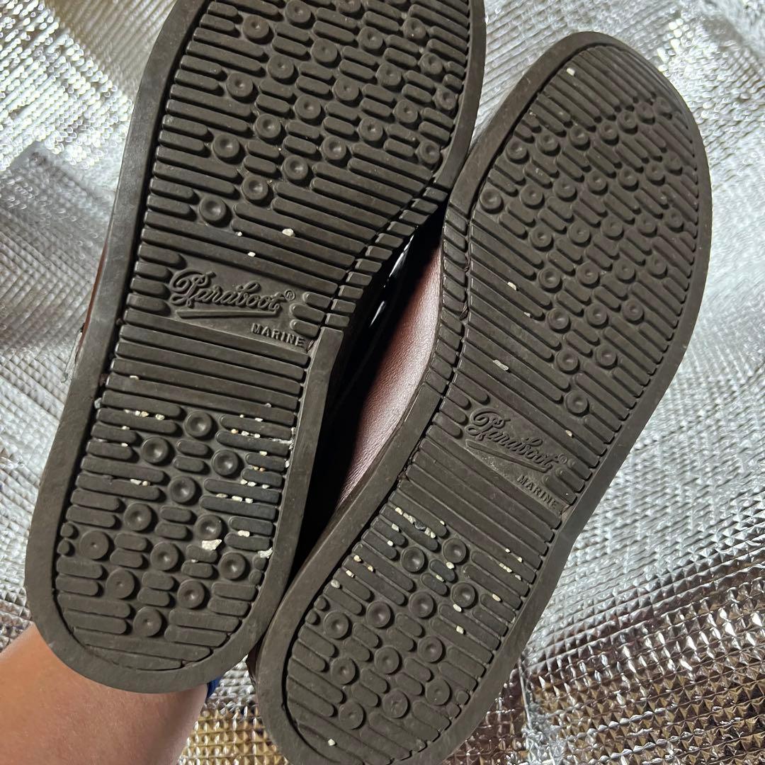Paraboot パラブーツ デッキシューズ モカシンシューズ レザー ブラウン