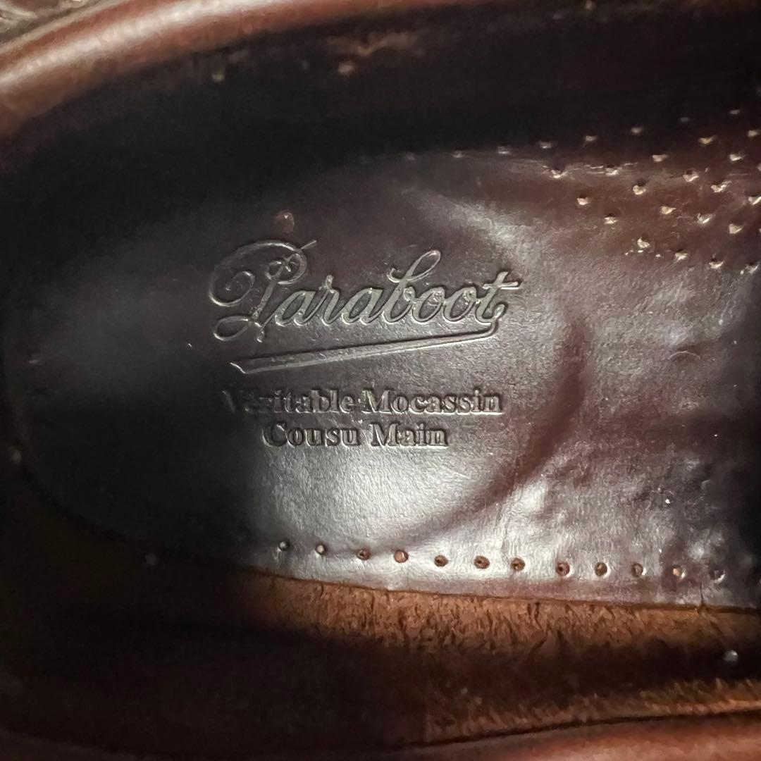Paraboot パラブーツ デッキシューズ モカシンシューズ レザー ブラウン