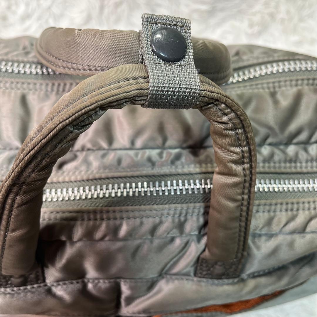 廃盤品✨ポーター タンカー ビジネスバッグ リュック2層3way シルバーグレー