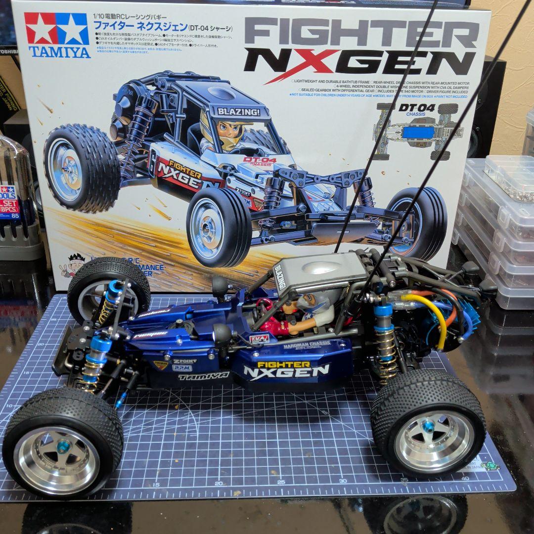 タミヤ DT04 ファイターネクスジェン 匠カスタム ブラシレスセット⑧