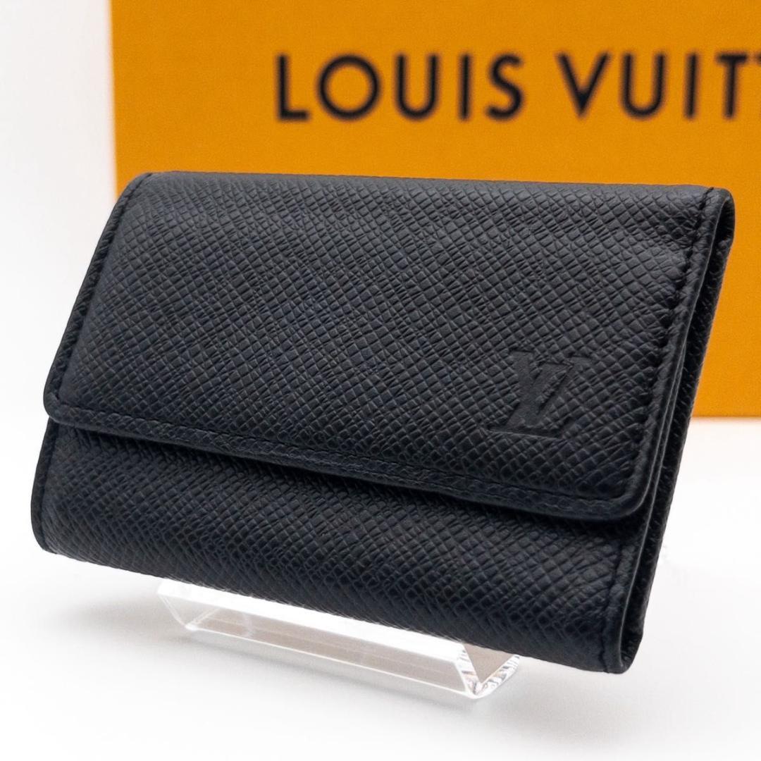 【超極美品】ルイヴィトン　新型IC ミュルティクレ6 タイガ　キーケース