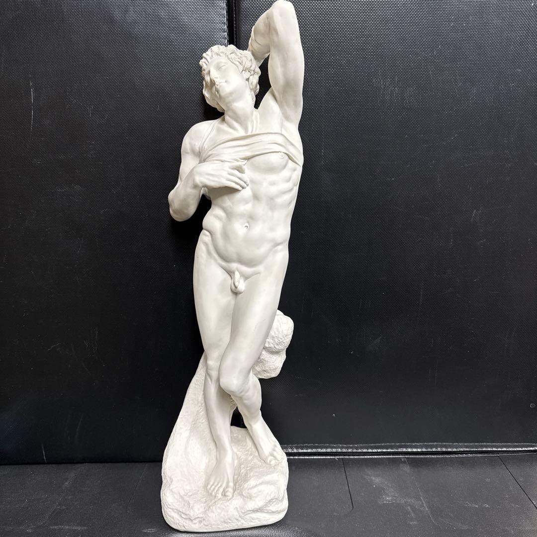 西洋彫刻 ミケランジェロ1513年作 瀕死の奴隷彫像