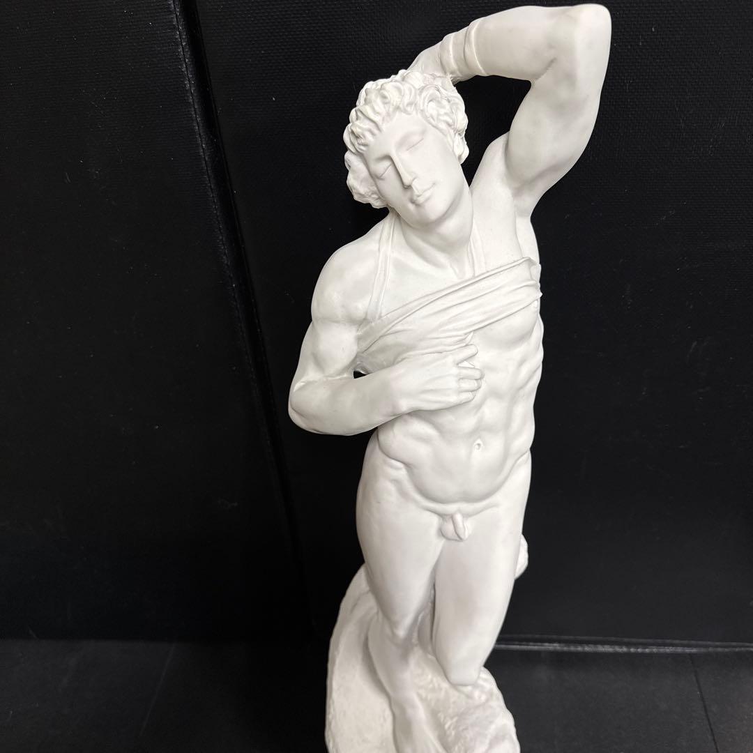 西洋彫刻 ミケランジェロ1513年作 瀕死の奴隷彫像