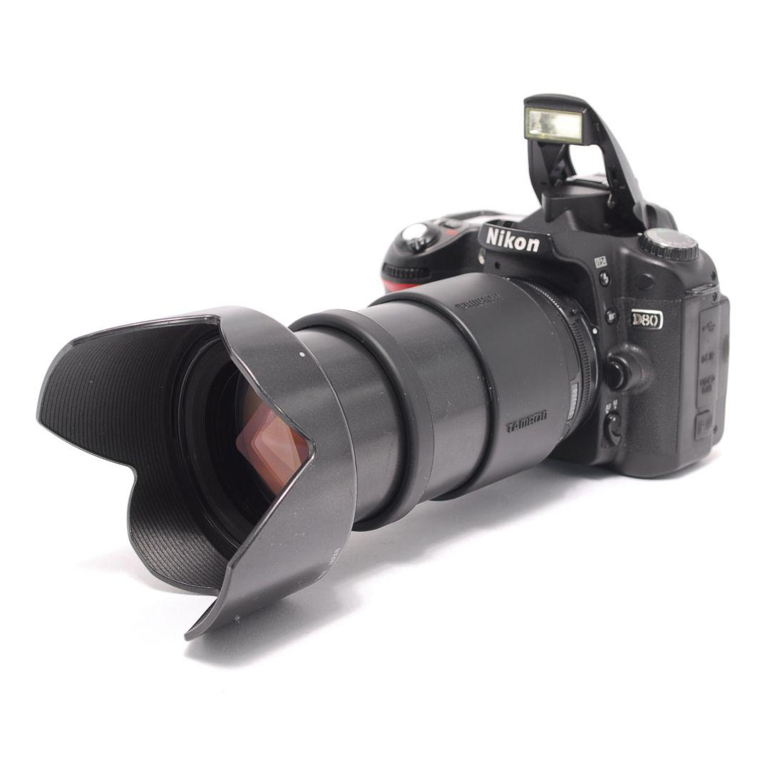 ❤即購入1000円OFF❤ ニコン D80 高倍率 28-200mm 万能レンズ