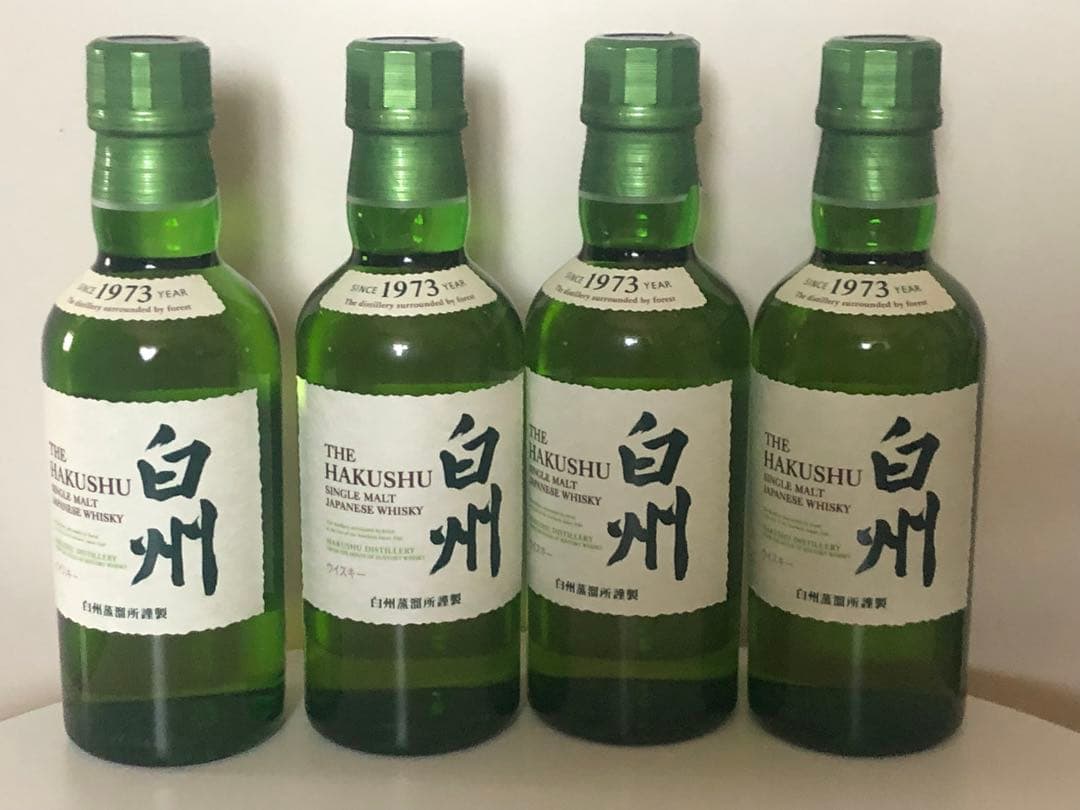 【新品未開封】白州　ミニボトル　４本　１８０ml×４