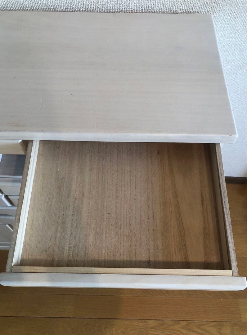 【＊12/6で削除します】ニトリ　ホワイトキャビネット　電話台　リビング収納