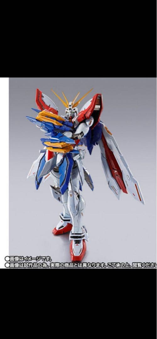 新品　メタルビルド ゴッドガンダム　弐　BURNING GUNDAM