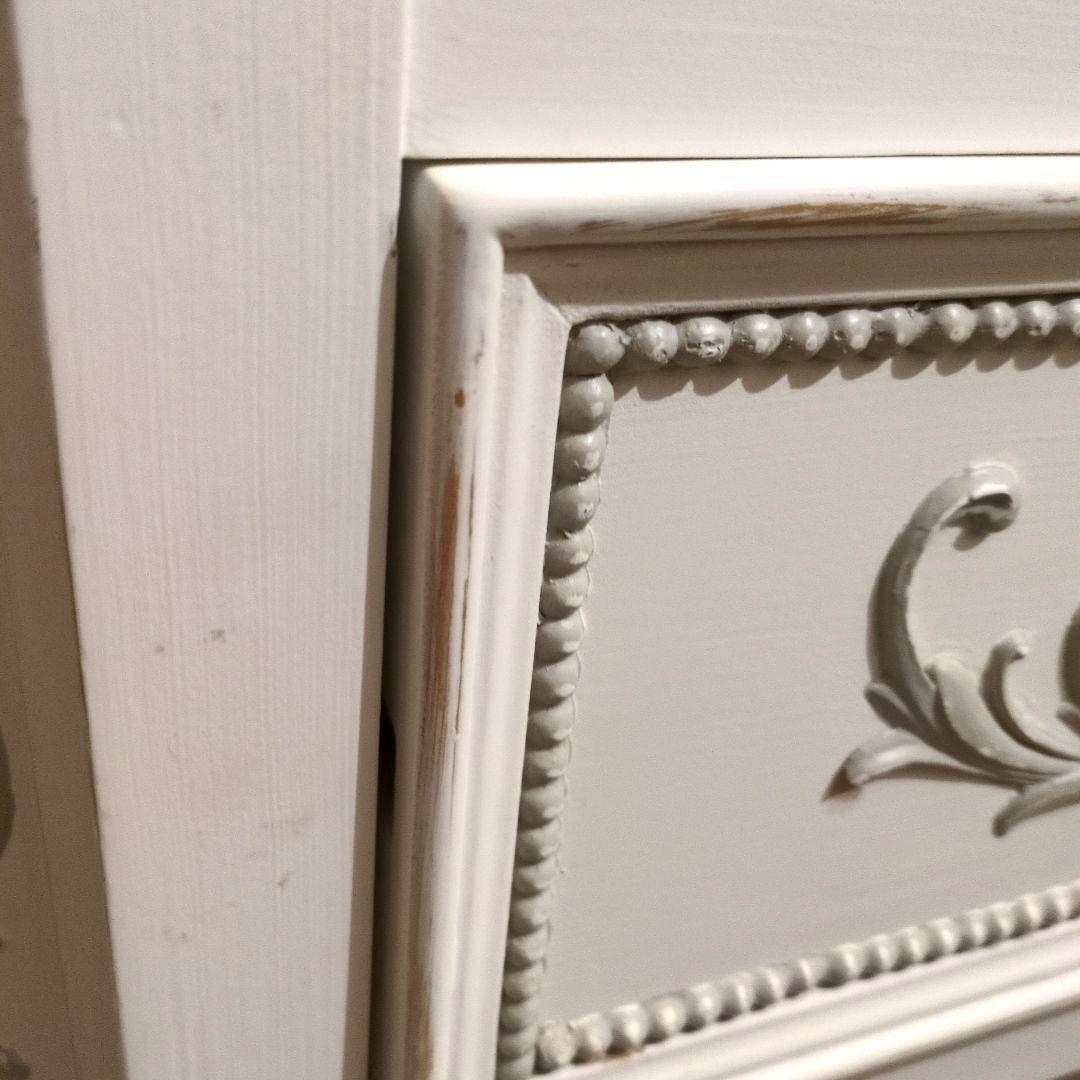 フランスカントリーコーナー/パールシリーズ/フレンチチェスト/シャビー/kino