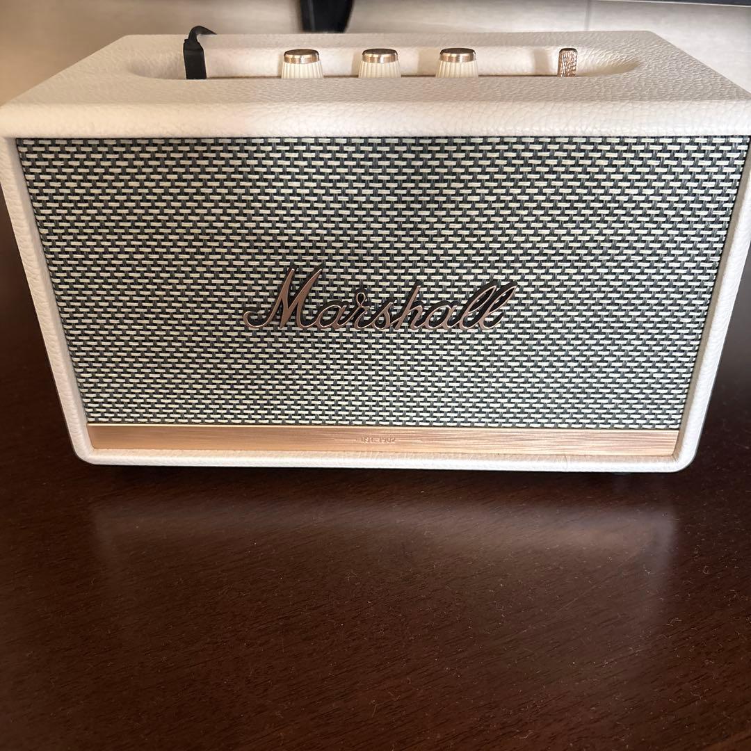 Marshall ワイヤレススピーカー Acton II クリーム