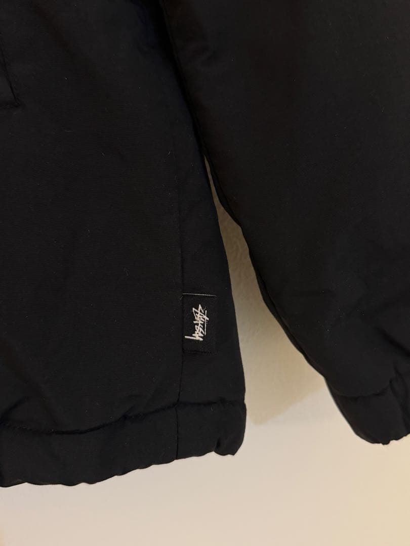 STUSSY ステューシー コーチジャケット メンズL フェイクファー裏地 美品