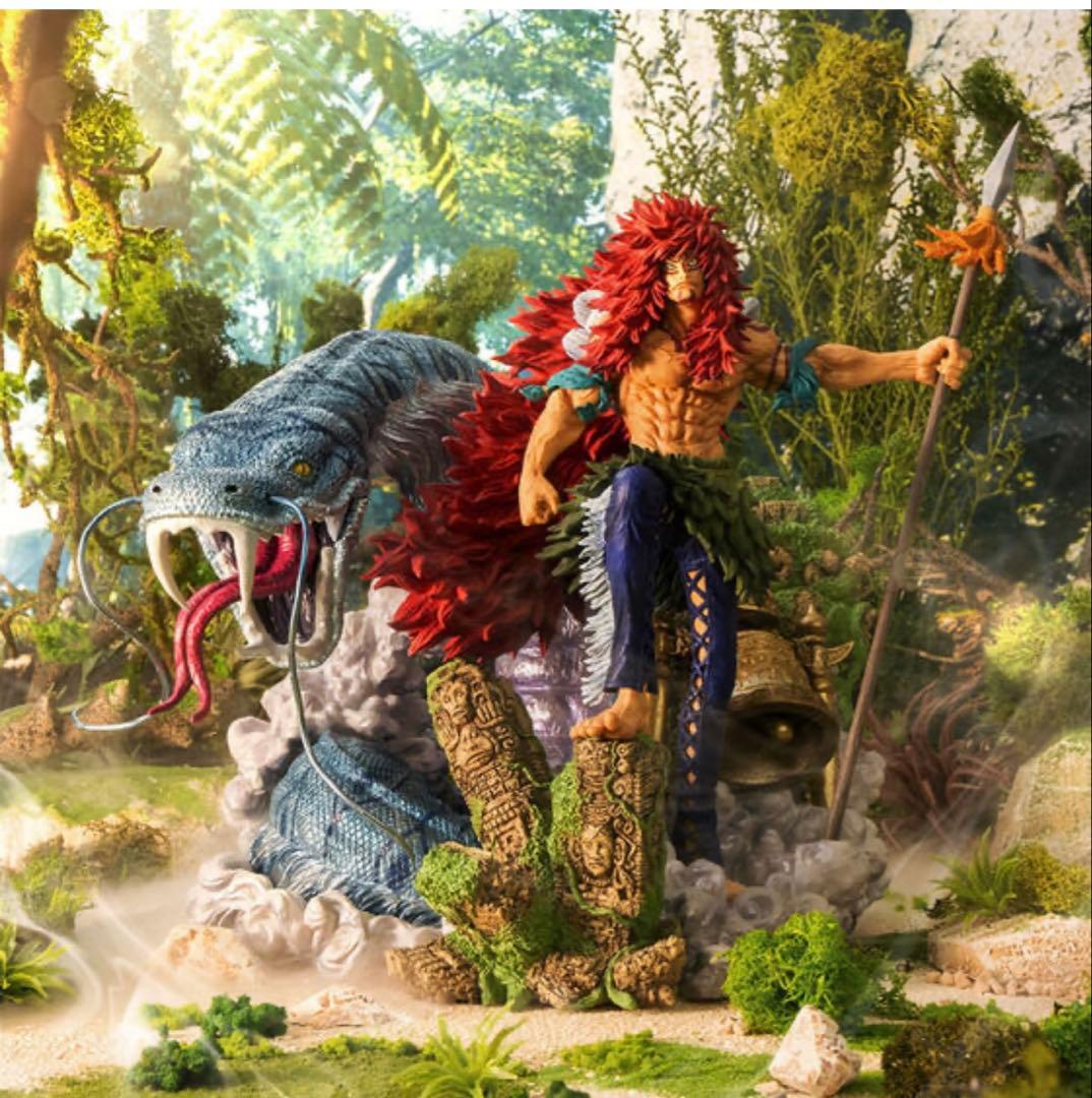 ワンピース A賞 シャンドラの戦士 カルガラ ブラシ彩色ver 新品未開封