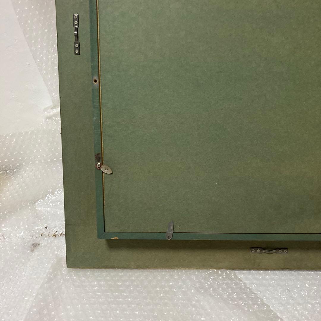 ゴールド装飾木製油彩額縁 アクリル版