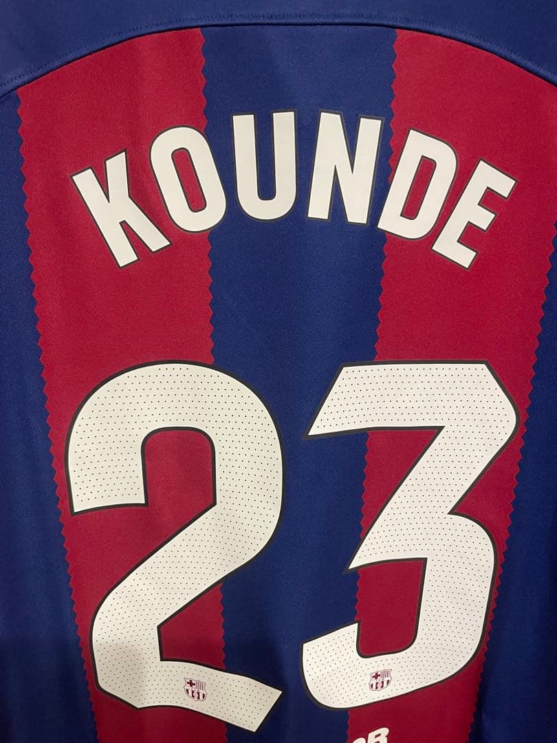 バルセロナユニフォーム23-24 ジュール・クンデ