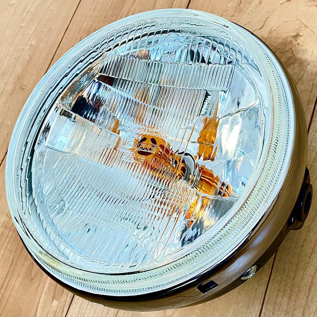 当時物 シビエ 凹み ヘッドライト 極美品 CIBIE マーシャル