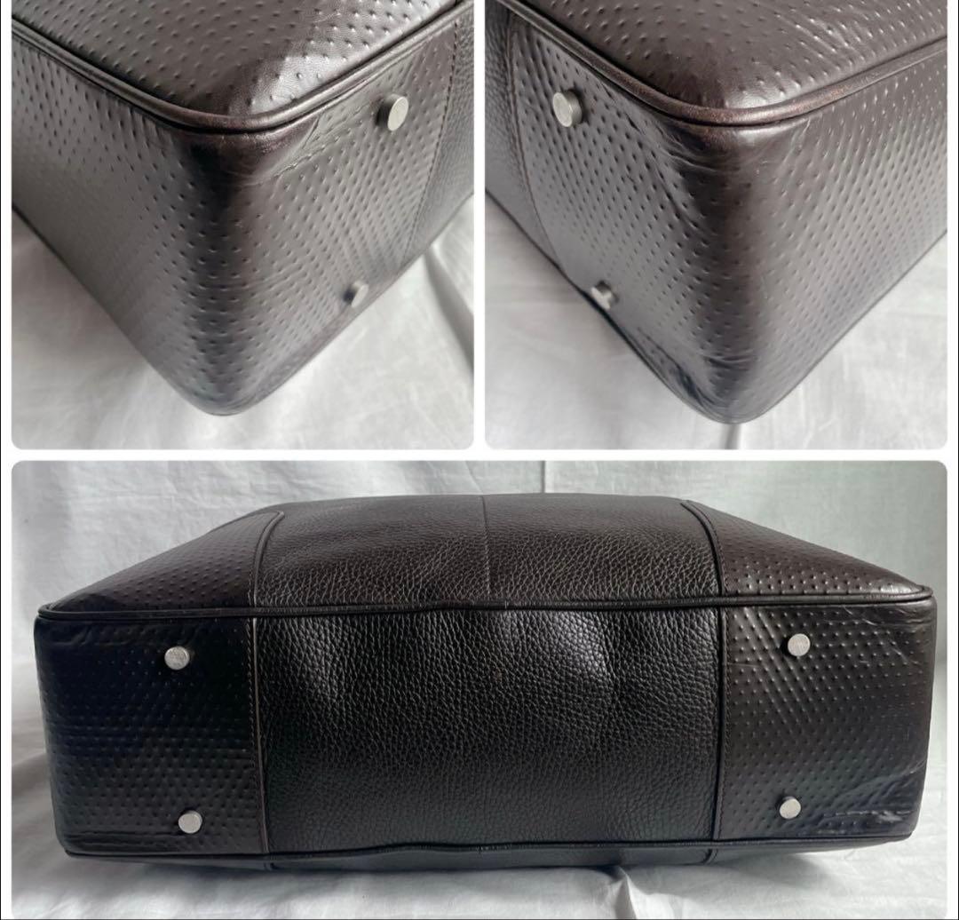 クッションが入っているのでPCも安心‼️ ダンヒル　手提げ　ビジネス