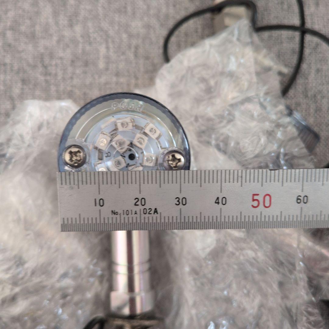 POSH アルミ削り出しウィンカー 4個セット　オレンジレンズ付き