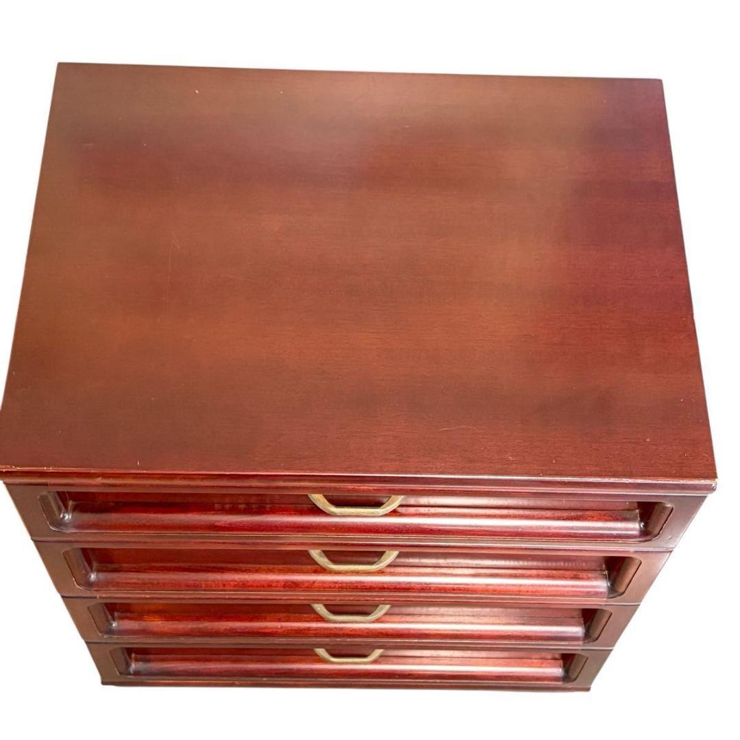 【送料無料】カリモク　サイドチェスト　４段　リビングボード　キャビネット