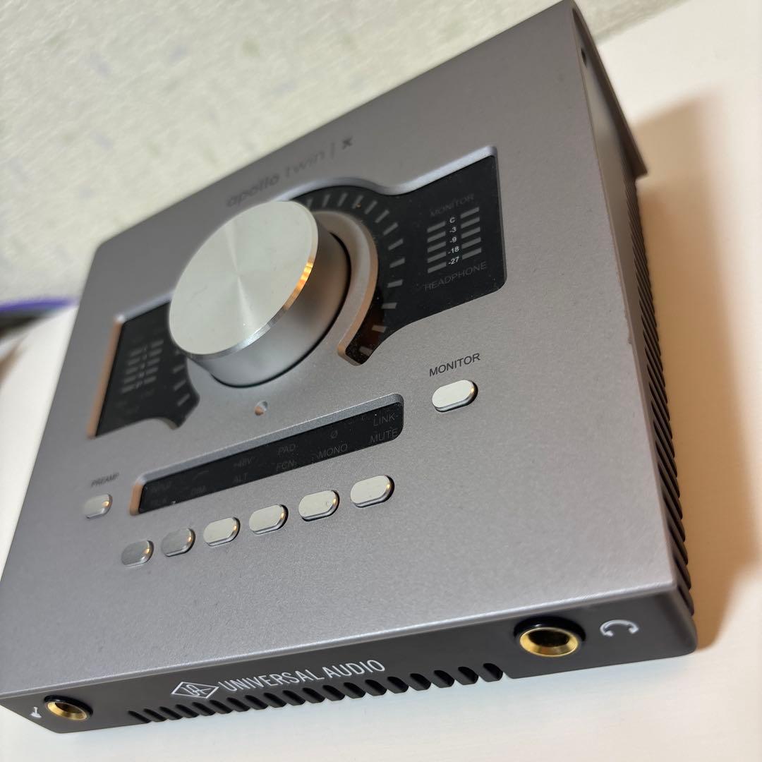 Apollo Twin X gen 2オーディオインターフェース（付属品完備）