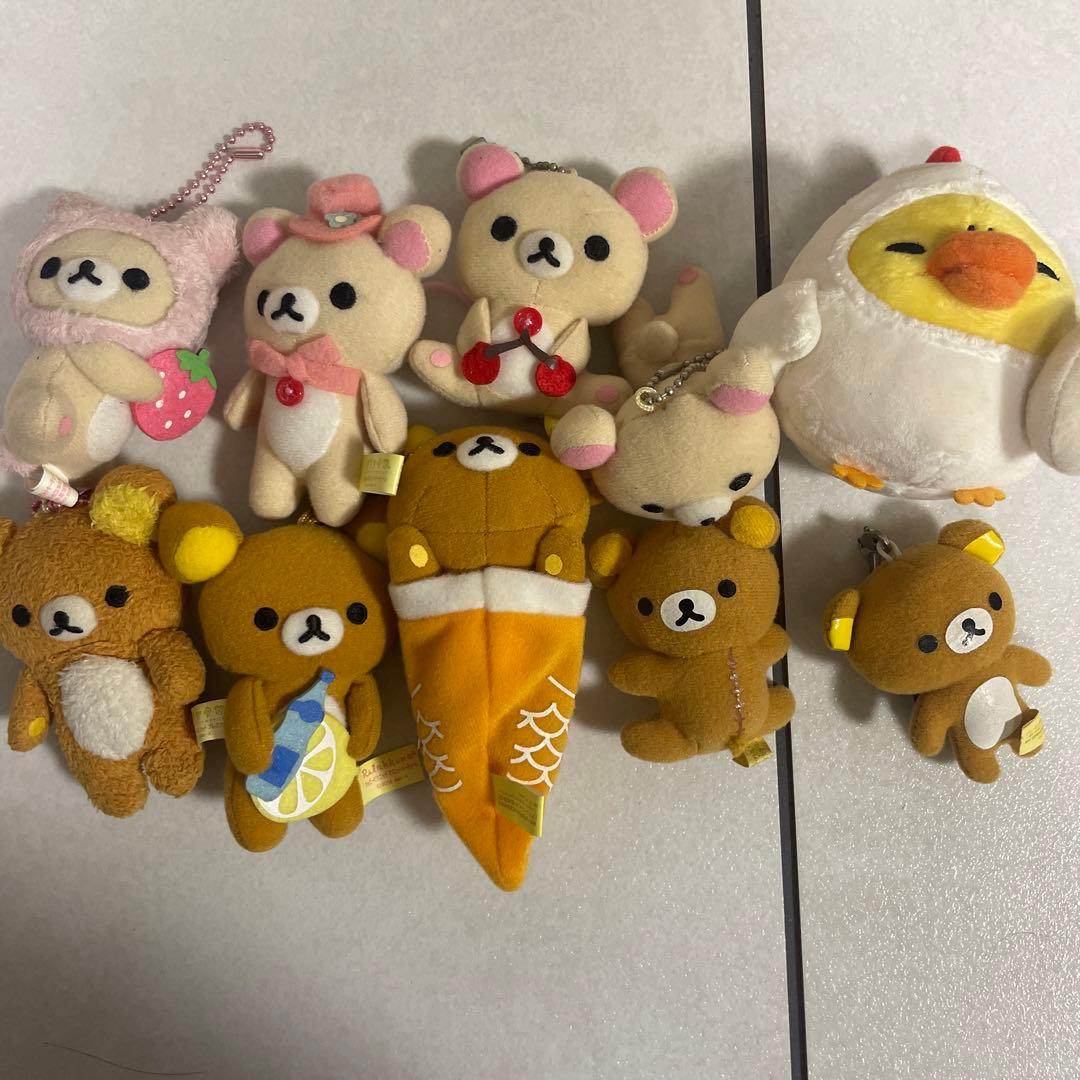 リラックマ　コリラックマ　キイロイトリ　ぬいぐるみ　まとめ売り