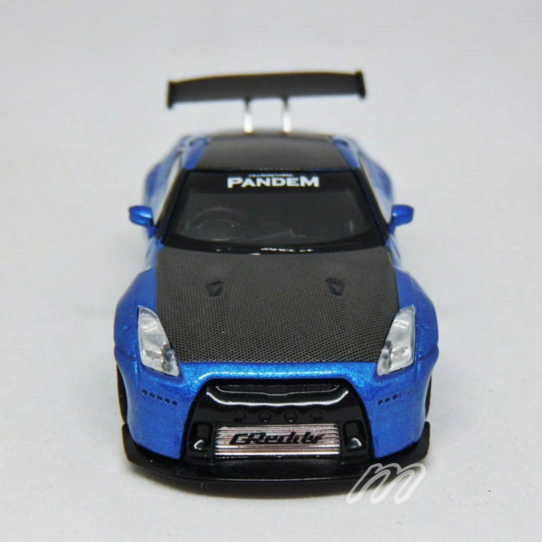 トイザらス限定 MINI GT Pandem GT-R R35 メタリックブルー