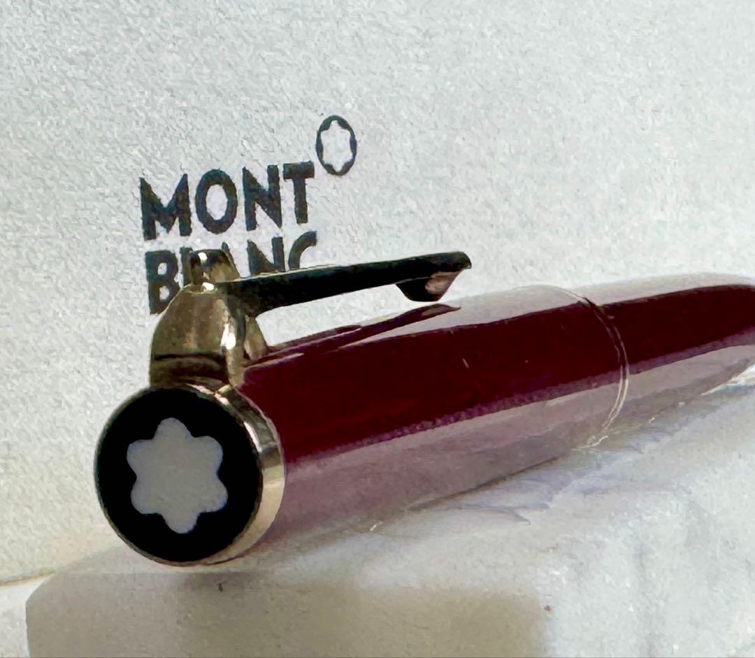 【極美品】モンブラン No 380 ハンマートリガー・ボールペン ボルドー