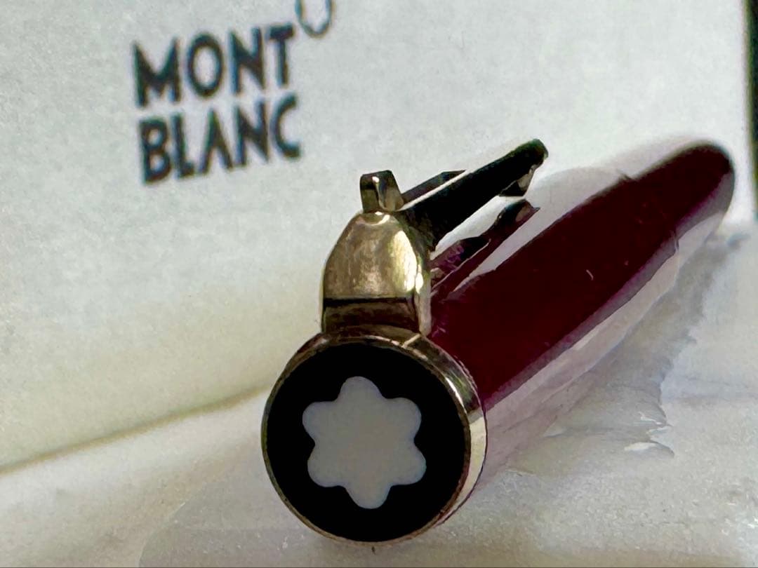 【極美品】モンブラン No 380 ハンマートリガー・ボールペン ボルドー