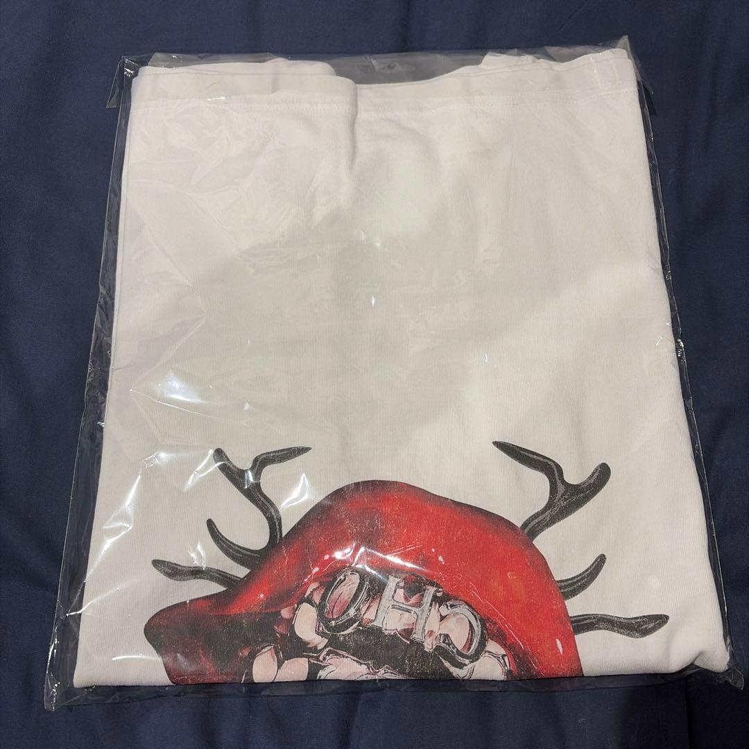 babymonster グッズ　psycho ロンT　白　Lサイズ