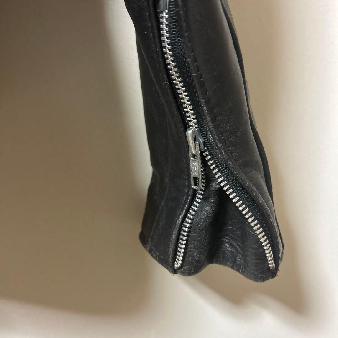 ゆうき【ショットUSA LINE 641 シングルライダースジャケット】