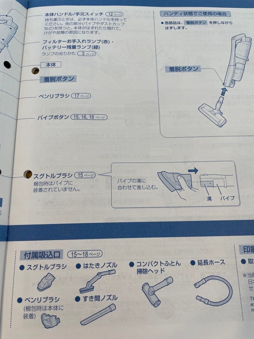 SHARP EC-SR3SX スティッククリーナー 本体