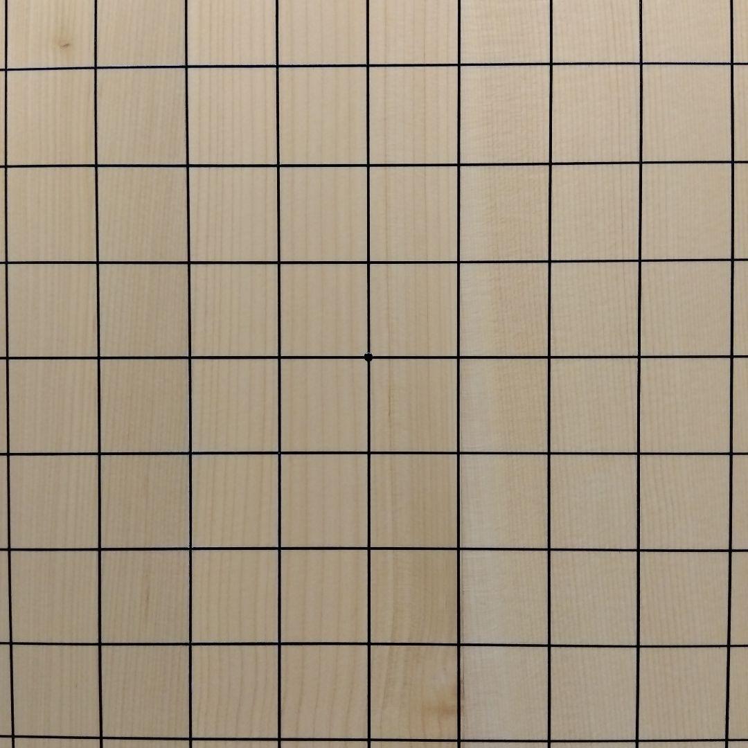 【国産　本榧　２寸卓上碁盤　柾目②】