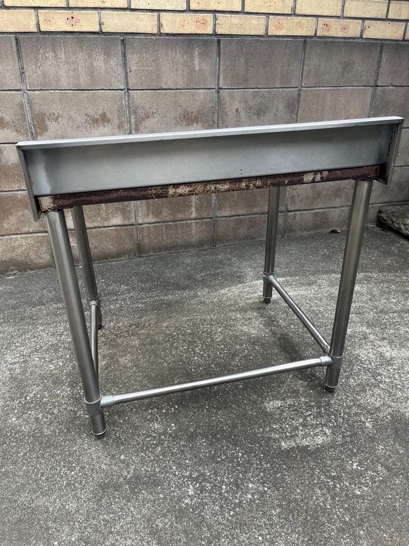 【送料込み】【⚠️注意点有り】ステンレス製作業台