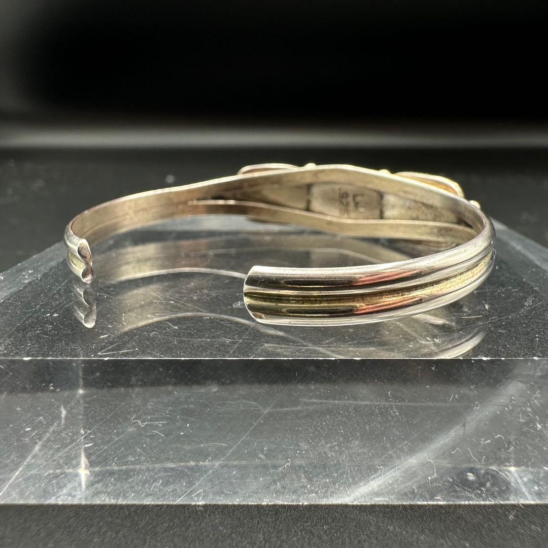 Navajo Lucy Jake 3連ターコイズ バングル