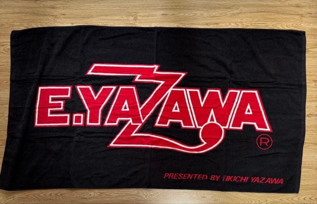 新品未使用　矢沢永吉　E.YAZAWA SBT ビーチタオル　ロゴ