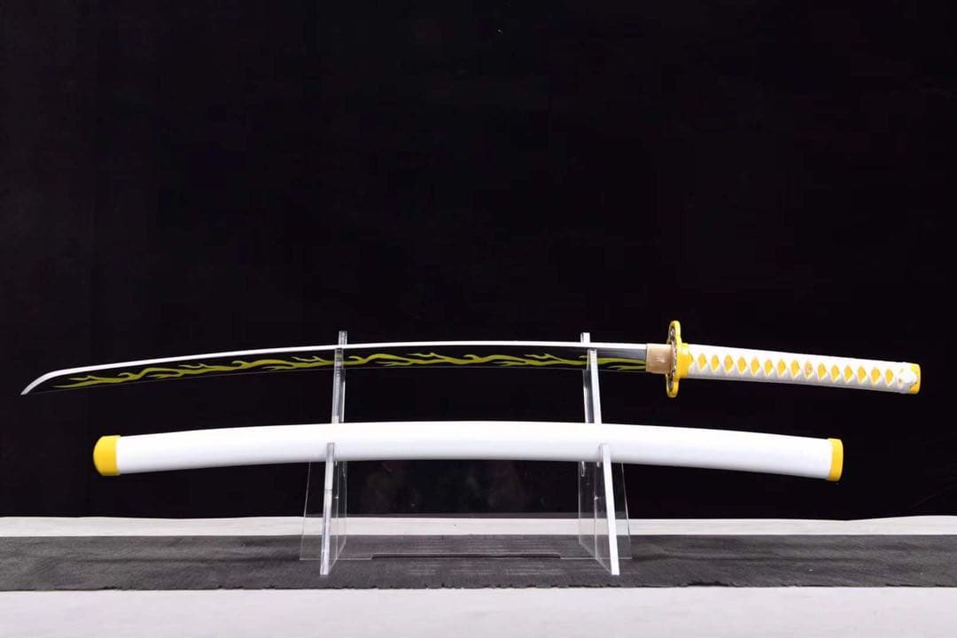 鬼滅の刃 我妻善逸 日輪刀刀装具 日本刀 模造刀 武具 舞踊刀